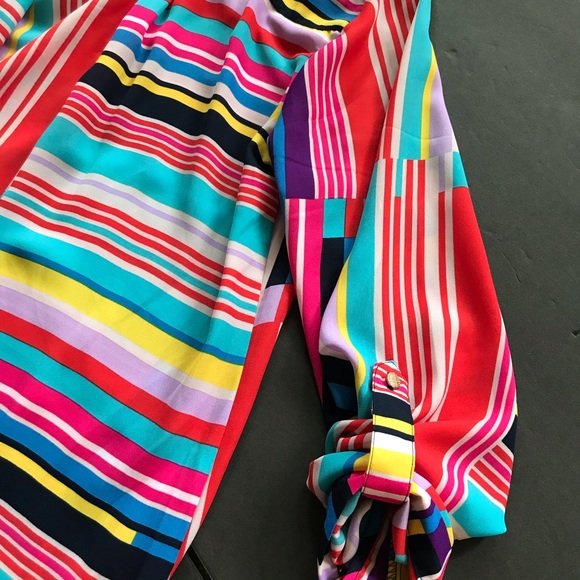 investments petites Tops Investments Petites Womens Top Blouse Xs